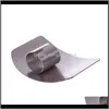 Andere Küchenkochwerkzeuge Edelstahl Finger Handschutz Schutz Personalisiertes Design Chop Safe Slice Messer Elh025 P1B2N Djkym