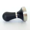 Stainless Steel 57.5mm 58mm Coffee Tamper Dress shape Barista Espresso maker Grinder Handmade