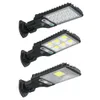 300W-650W IP65 LED lampione solare PIR sensore di movimento a parete lampada da giardino - 650W