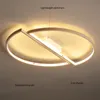 Plafondverlichting Moderne LED-lamp Halfronde cirkellamp voor woonkamer, eetkamer, slaapkamer, keukendecoratie