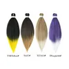 2021 Soild Ombre Deux Couleurs Tressage Cheveux Jumbo Cheveux Tressés 26 Pouces 5 Packs Vente Chaude Tissage Synthétique Facile Tressage Cheveux