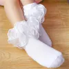 Kinder Baby Socken Mädchen Baumwolle Spitze Dreidimensionale Rüschen Socke Säugling Kleinkind Socken Kinder Kleidung Weihnachtsgeschenke Mode heiß 808 V2