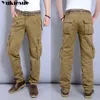 Pantalon cargo pour hommes Casual Mens Pantalon Multi Poche Militaire Globalement Hommes Extérieur Haute Qualité Pantalon Long Plus Taille 28-40 210608