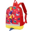 Cartoon Dinosaurier Jugend Kind Schultasche Jungen Grils Kind Dekompression Ridge Schutz Schulrucksack 211025