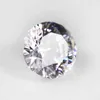 9 coeurs et 1 fleur coupée 4 ~ 10mm en vrac CZ 5A qualité cristaux de zircone cubique blanche perles pierre pierre gemme synthétique