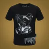 PLEIN BEAR T SHIRT Mens Designer Tshirts Brand Clothing Rhinestone Skull Men T-shirts Classical High Quality Hip Hop Streetwear Tshirt Casual Top Tees PB 11410
