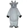 Costume de mascotte de mouton à fourrure, personnage de dessin animé, Costumes fantaisie de fête de carnaval de noël, taille adulte, tenue d'extérieur