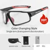 Fotochromische fietsen glazen fiets fiets bril sport heren zonnebril weg fietsen eyewear beschermingsbril