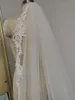 Véus nupciais véu longo do casamento com pente 3 metros catedral uma camada branca marfim voile mariaile acessórios