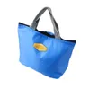 Storage Bags Waterproof Lunch Bag Fashion Insulated Thermal Box Picnic Black Blue Tote Food For Women Kids Men