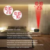 Fanju Digital Alarm Clock Weather Station LED Temperatur Fuktighet Väderprognos Snooze Table Clock med Time Projection 2201133772874