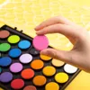 48 färger vattenfärg färg set professionell bärbar resa fast pigment akvarell palettmålning leveranser konstverktyg med pensel penna - svart