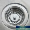 Double-Layer Stainless Steel Kitchen Sink Strainer Waste Plug