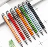 Metal Tükenmez Kalemler Ballpen İmza Iş Kalem Ofis Okul Öğrenci Kırtasiye Hediye 13 Renkler Özelleştirilebilir SN2485