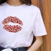 Kafatası T Gömlek Harajuku 2021 Yeni Yaz Kısa Kollu T-shirt kadın Gevşek Artı Boyutu kadın Giyim Tüm Maç Üst Y2G Üst X0628