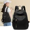 Einfaches Design Oxford-Stoff Damenrucksack Kurzstreckenreise tragbare Freizeittasche Multi Pocket Mädchenschultasche Fsahion 3 Farben