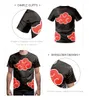 メンズTシャツファッションNARUTO AKATSUKIパターンシャツIetachi UchihaアニメTシャツサイズコスプレコスチュームトップティー