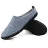 شبشب المنزلق للرجال النساء مريحة حذاء داخلي الأخفاف الأزرق الأسود البيج قماش size37-45 الصيف الشتاء الخريف الربيع