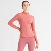 Chaquetas de mujer Alta calidad Tops Tops Nylon con cremallera Chaqueta para correr Secado rápido Ropa deportiva Ropa deportiva Poliéster Casual Sólido Oneck Pock