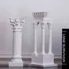 Grego antiga cidade templo modelo arquitetônico coluna romana ornamento decoração de estilo europeu decoração resina escultura 211108