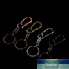 Spring Gourd Buckle Belt Clip Loop Metal Key Chain Men Fashion Car Keychain