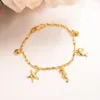 Link Chain Bangrui Hoge kwaliteit 21 cm gouden armband schattig dier voor vrouwen mannen feest charme sieraden geschenken