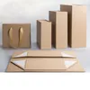 Packing Boxes High-end Packaging Box Folding Shoe Bag with Clamshell Cosmetic Customized Health Care Gift Color Boxes