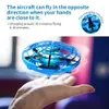 El Kontrol Mini UFO Oyuncak İndüksiyon Drone LED Işık Quadcopter Uçan Oyuncak Top Çocuk Fabrika Toptan 3 Modu Uçak