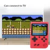 Portable Mini Handheld Game Console 1000mAh Battery 3,0 tum färg LCD Retro 8-bitspelare Inbyggda 400 spel för barn presentspelare