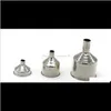 Stainless Steel For Hip Flasks Flask Wine Oil Pot Wide Mouth Funnel Small Sizebig Size 175Ar Jybws