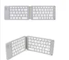 Slim portátil Bluetooth dobrável teclado recarregável dobrável keypad para telefone tablet