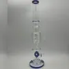 Gravity Bong Water pipe Glass Hookah Beaker Oil Dab Rig Percolator Thick Material For Bar Smoking Straight Tube Rigs Bar bongs Hookahs