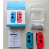 2021 Ankomsten Trådlös blå röd Bluetooth Pro Gamepad-styrenhet för Nintendo Switch handtag Joy-Con och höger fabrik hela 242i