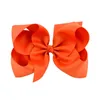 6 pouces bébé fille cheveux arc boutique gros-grain ruban clip hairbow grand nœud papillon cheveux accessoires décoration 781 V2