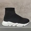 Designer Speed ​​Trainer Chaussures Casual à vendre Lace Up Fashion Chaussettes plates Bottes Speed ​​2.0 Hommes Femmes Runner Baskets avec sac à poussière Taille 35-45