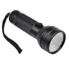 395nM 51 LED UV Lanternas ultravioleta Blacklight Tocha luz Iluminação Lâmpada de alumínio Shell287V4636588