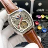 Orologio da uomo orologi meccanici automatici 43 mm impermeabile orologio da polso mapphire montre de lussuoso cinghia