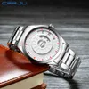 CRRJU Moda Mężczyźni Zegarek Top Luksusowy Marka Unikalny Styl Watch Mężczyźni Zegarek Kwarcowy Wodoodporny Darmowy Dial Zegarki Sporty RETRO RELOGIO 210517