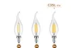 100-264V Dimmable LED Candelabra żarówka Niedimpliczna CA11 C35 C35L Kształt Flame Styl 60 wat równoważny E12 E14 Baza 2W 4W 6W Edison