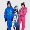 Jackets de esqui para crianças de uma peça de esqui de uma peça ao ar livre à prova d'água