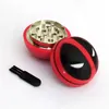 50 MM Herb Grinder 3 layers Metal Zine alloy Grinders Teeth Filter death Dry