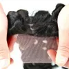 Wodna fala czołowa Zamknięcia przedłużenia koronek 13x4 z koronkowymi frontami z włosami dla dzieci Brazylijskie ludzkie włosy