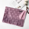 Oversize klassieke plaid vrouwen sjaal kasjmier sjaal mannen sjaals wrap superior kwaliteit verdikking vrouwelijke bandana pashmina demper Q0828