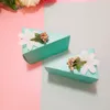 10pcslot wedding favori di prefisso 2021 cassa in stile trilater box con festa di compleanno floreale baby shower cioccolato box 6028399