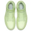 2023 With Box Jumpman 1 1s 농구화 Barely Volt Glow In Dark Sneakers Mens Womens 3M Bilie Eilish 형광 녹색 트레이너