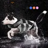 Beepaw Wygodne psa Kurtka Life Reflective Strupy Ratunek Ratunek Trwałe Pływanie Kamizelka Pies Summer Ubrania Puppy Float Coat 211106