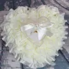 Pochettes à bijoux Sacs Boîte à bagues Coussins de rangement Oreiller Coussinets de décoration Cadeaux de mariage Romantique Edwi22