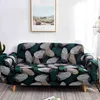 S-Emiga Floral Printed Sofa Pokrowce do salonu Elastyczne Stretch Slipcover Rogu Segmental 1/2/3/4-Seater 211116