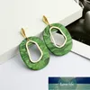 Geometrische Acryl Statement Daling Oorbellen Voor Vrouwen Vintage Hars Ovaal Ronde Dangle Earring 2020 Mode Bohemen Bruiloft Sieraden Fabriek Prijs Expert Design