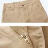 alta qualità Large Size 10XL 135KG Estate autunno Pantaloni da uomo Pantaloni Stretch Elasticity Loose Classic Khaki Office 52 211119